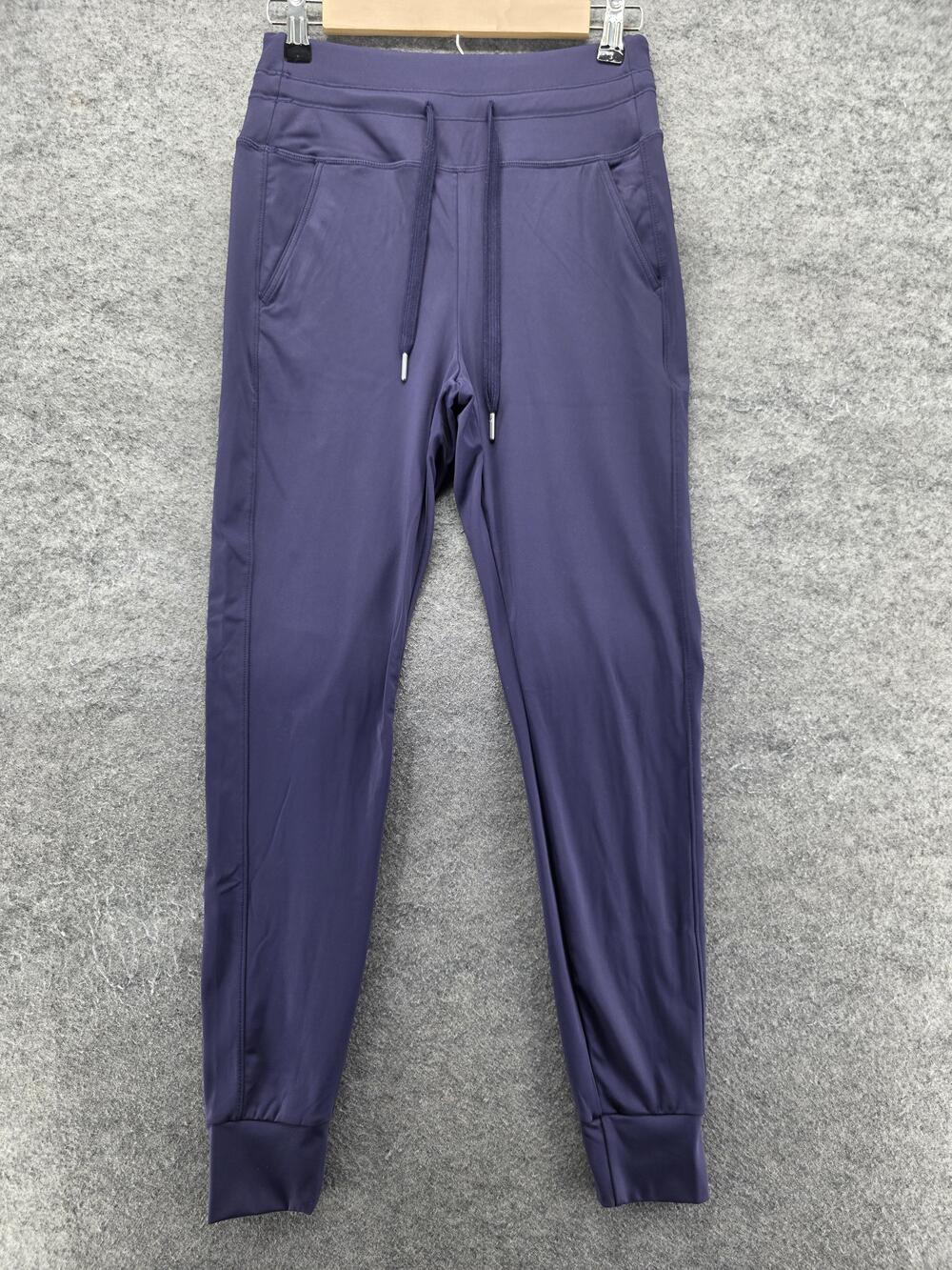 Halara Leggings Womens S Purple Jogger Pockets Elastic Waist Yoga 30 Inseam